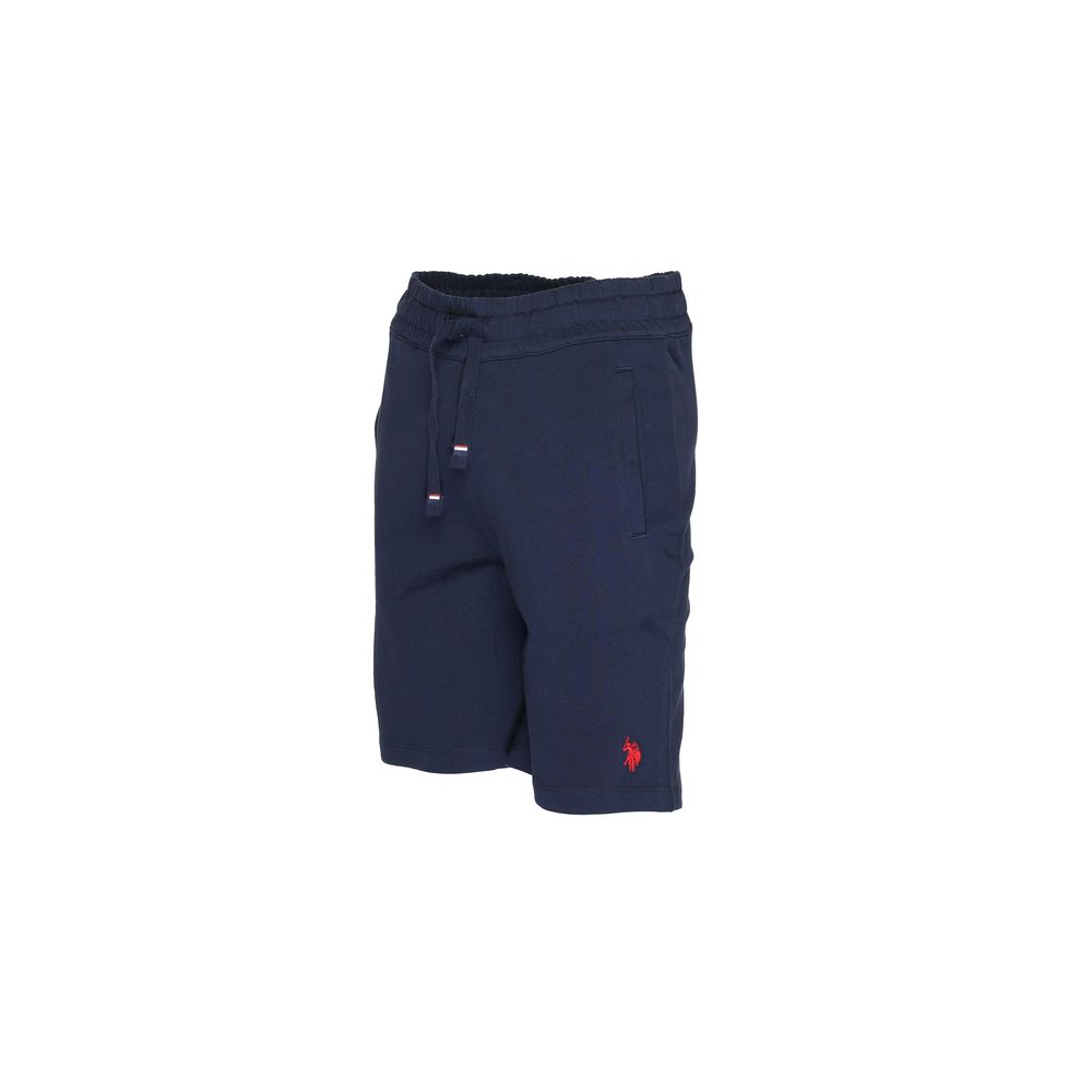 U.S. POLO ASSN. Blue Cotton Shorts with Timeless Charm