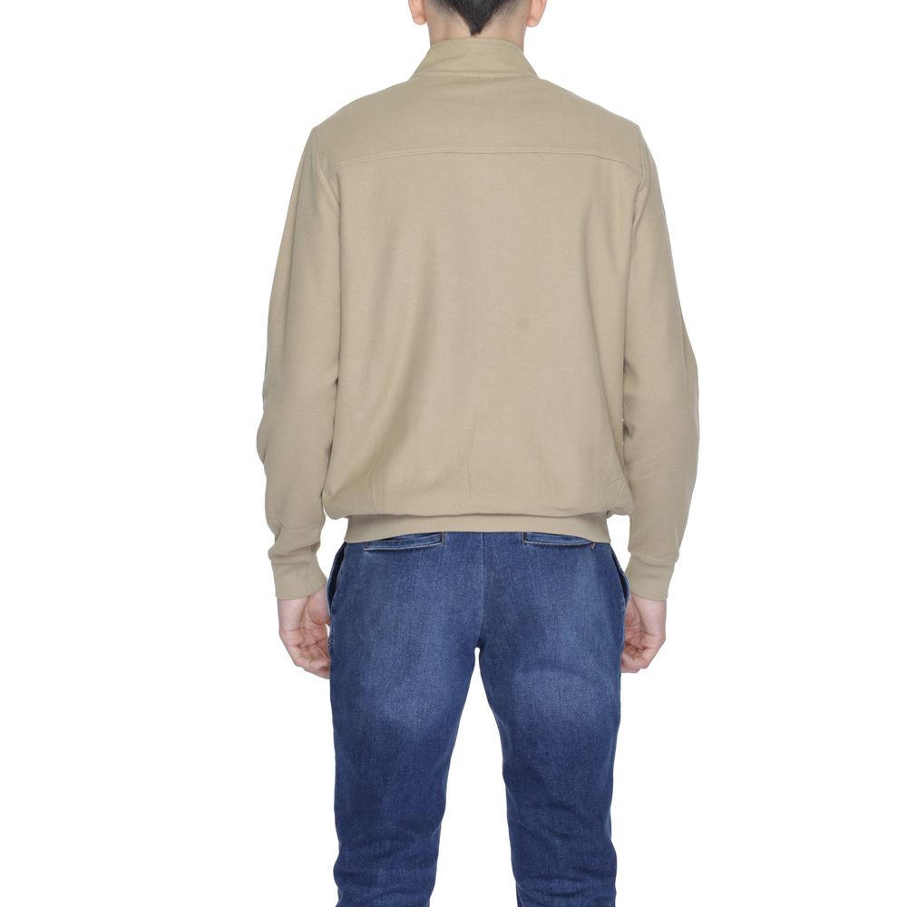 U.S. POLO ASSN. Beige Cotton Jacket for Effortless Elegance