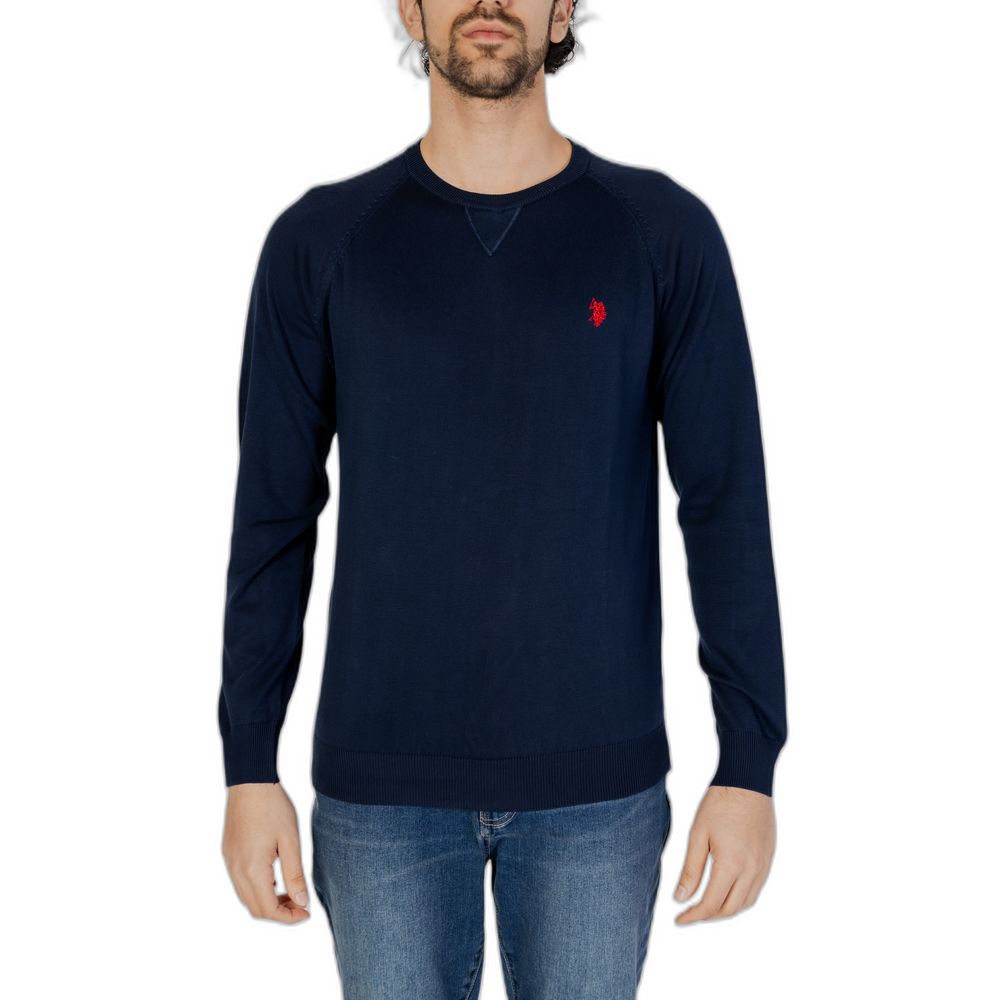 U.S. POLO ASSN. Blue Cotton T-Shirt for Effortless Elegance