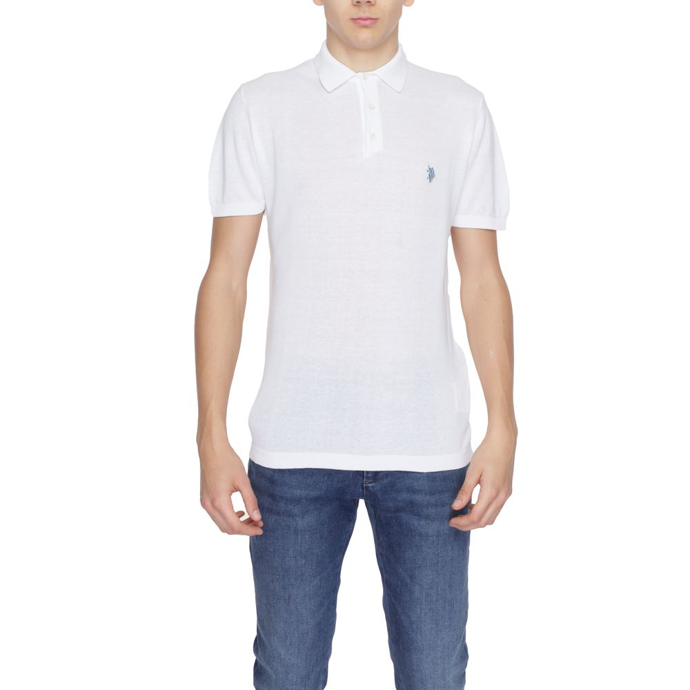 U.S. POLO ASSN. White Cotton T-Shirt for Effortless Style