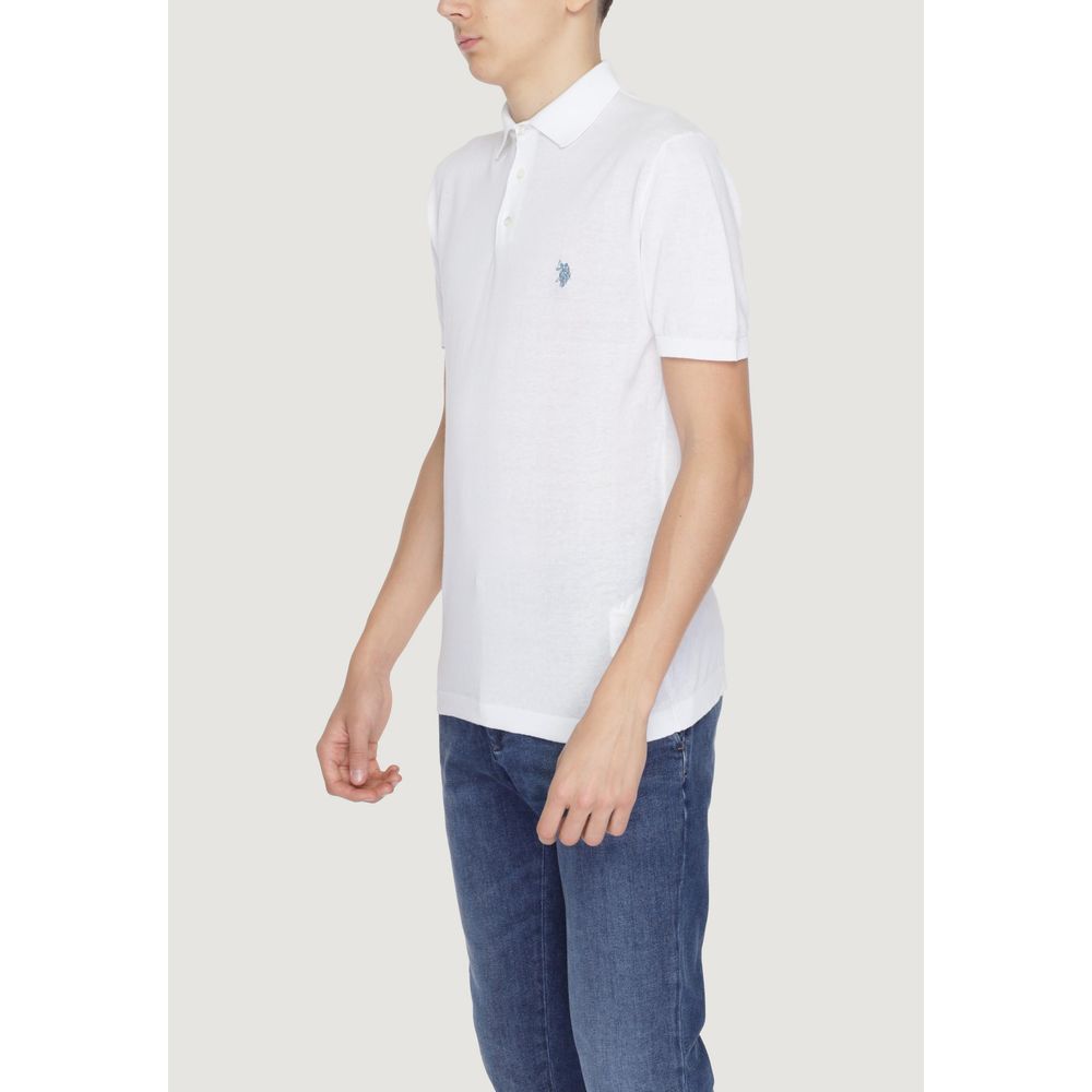 U.S. POLO ASSN. White Cotton T-Shirt for Effortless Style