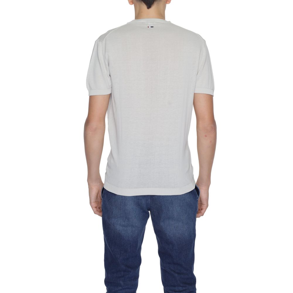 U.S. POLO ASSN. Gray Cotton T-Shirt for Effortless Elegance