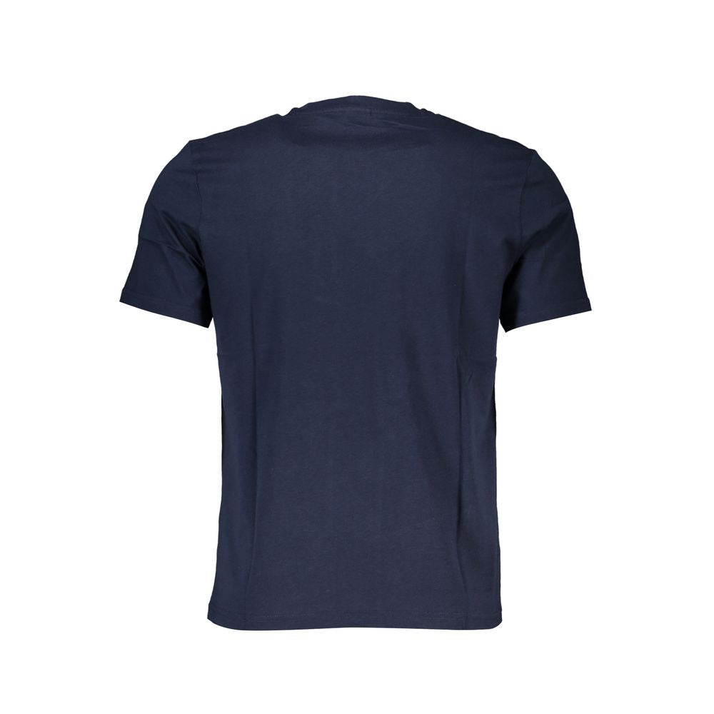 North Sails Blue Cotton T-Shirt for Effortless Elegance