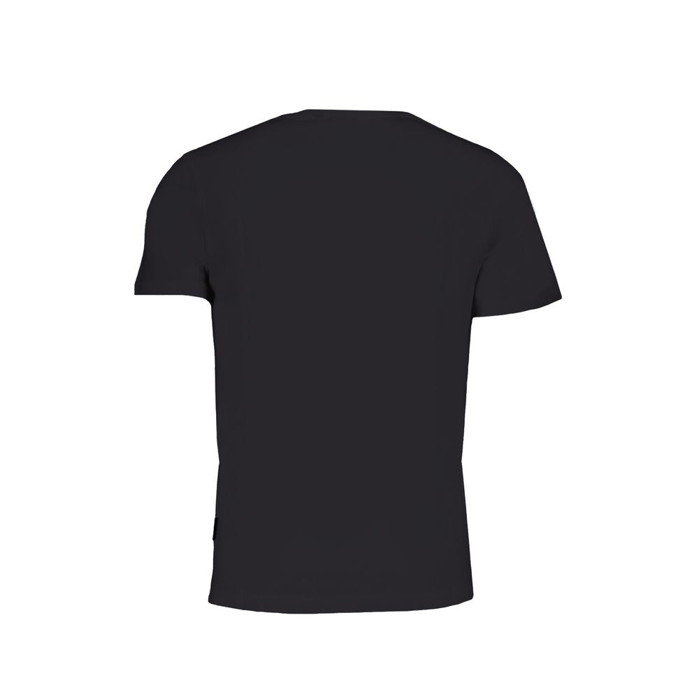 Napapijri Black Cotton T-Shirt: Timeless Luxury Essential