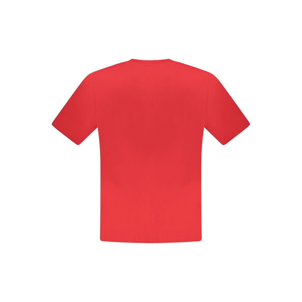 North Sails Red Cotton T-Shirt for Elevated Casual Style