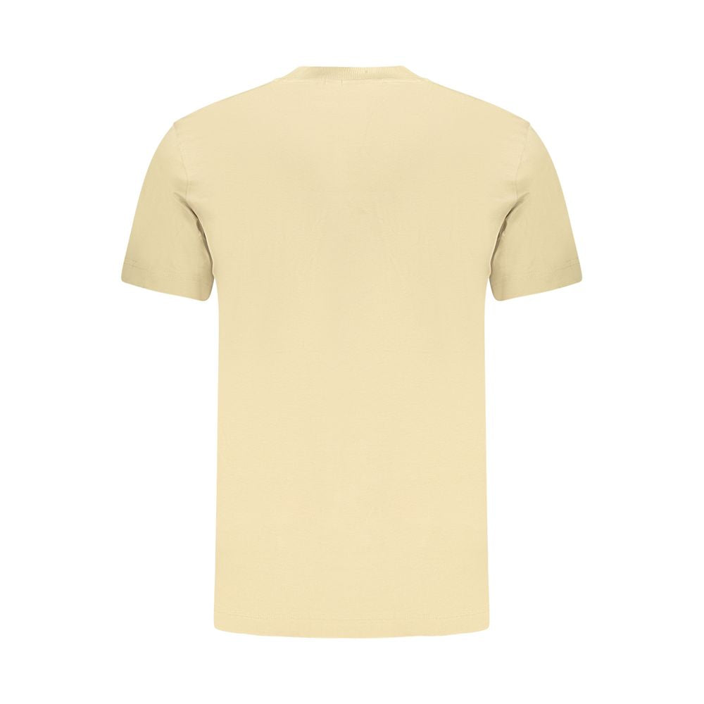 Calvin Klein Green Cotton T-Shirt for Effortless Elegance