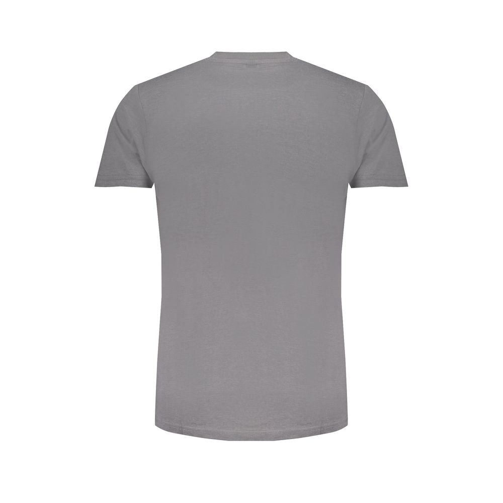 Norway 1963 Gray Cotton T-Shirt for Timeless Elegance