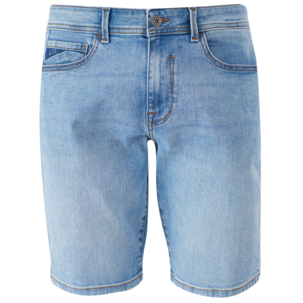 Yes Zee Light Blue Cotton Short for Effortless Elegance