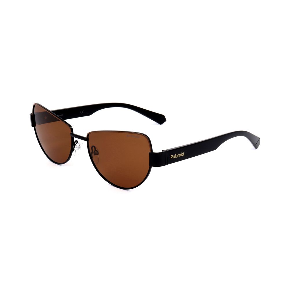 Polaroid Black Polycarbonate Sunglasses - Timeless Elegance