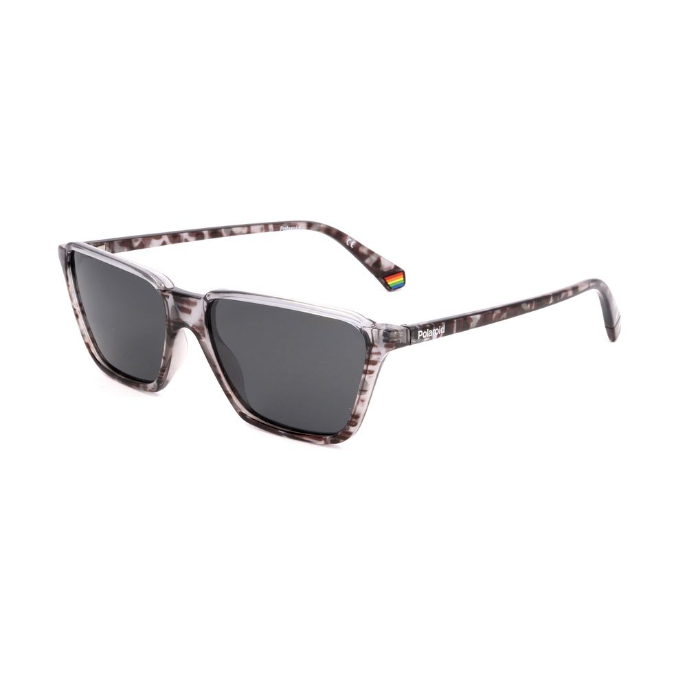 Polaroid Gray Polycarbonate Sunglasses for Elevated Style