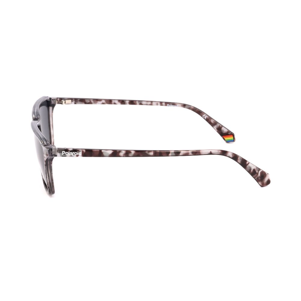 Polaroid Gray Polycarbonate Sunglasses for Elevated Style