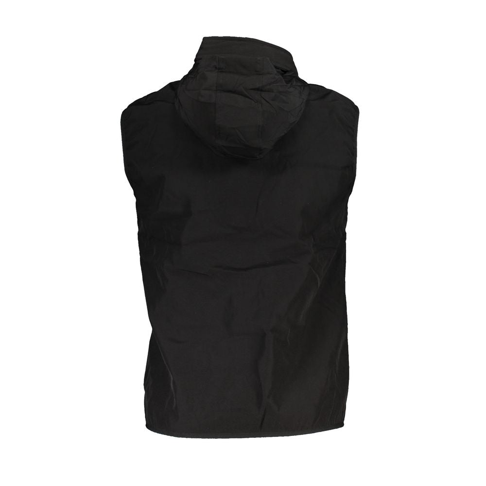 Scuola Nautica Black Cotton Jacket - Elevate Your Outerwear Style