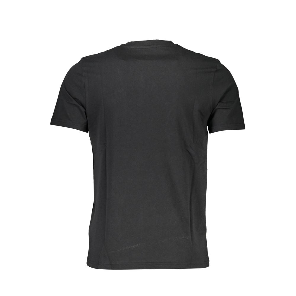 North Sails Black Cotton T-Shirt for Effortless Elegance