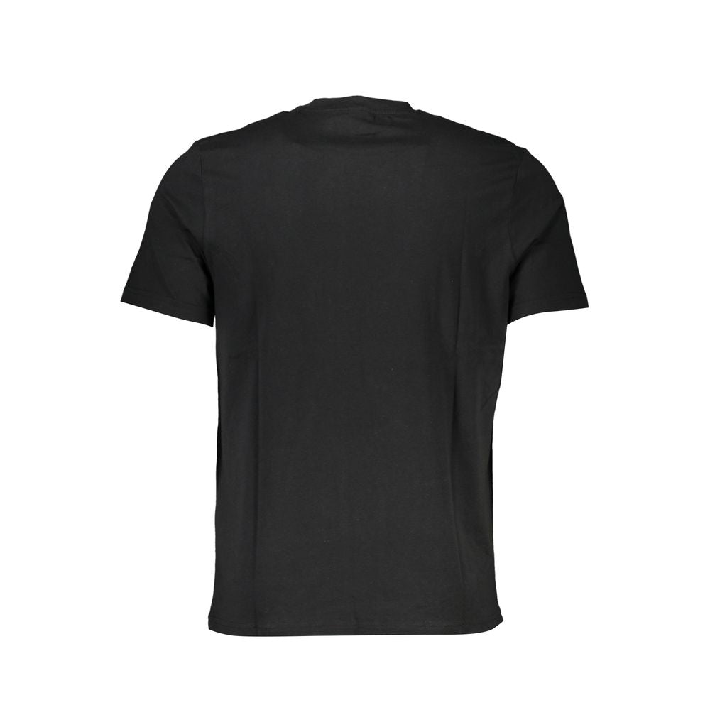 North Sails Black Cotton T-Shirt for Effortless Elegance