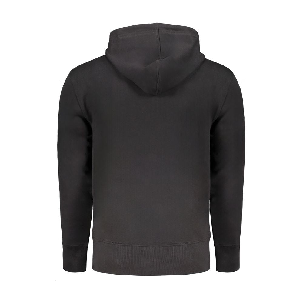 Calvin Klein Black Cotton Sweater for Effortless Elegance