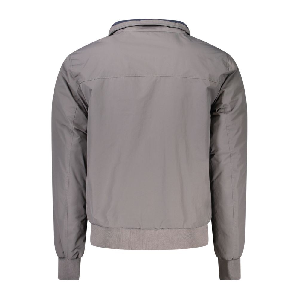 North Sails Gray Eco-Friendly Fleece Jacket