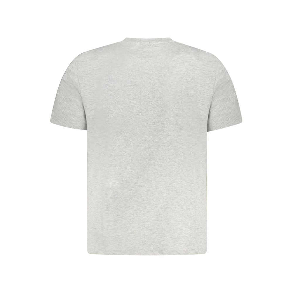 North Sails Gray Cotton T-Shirt for Elevated Casual Style