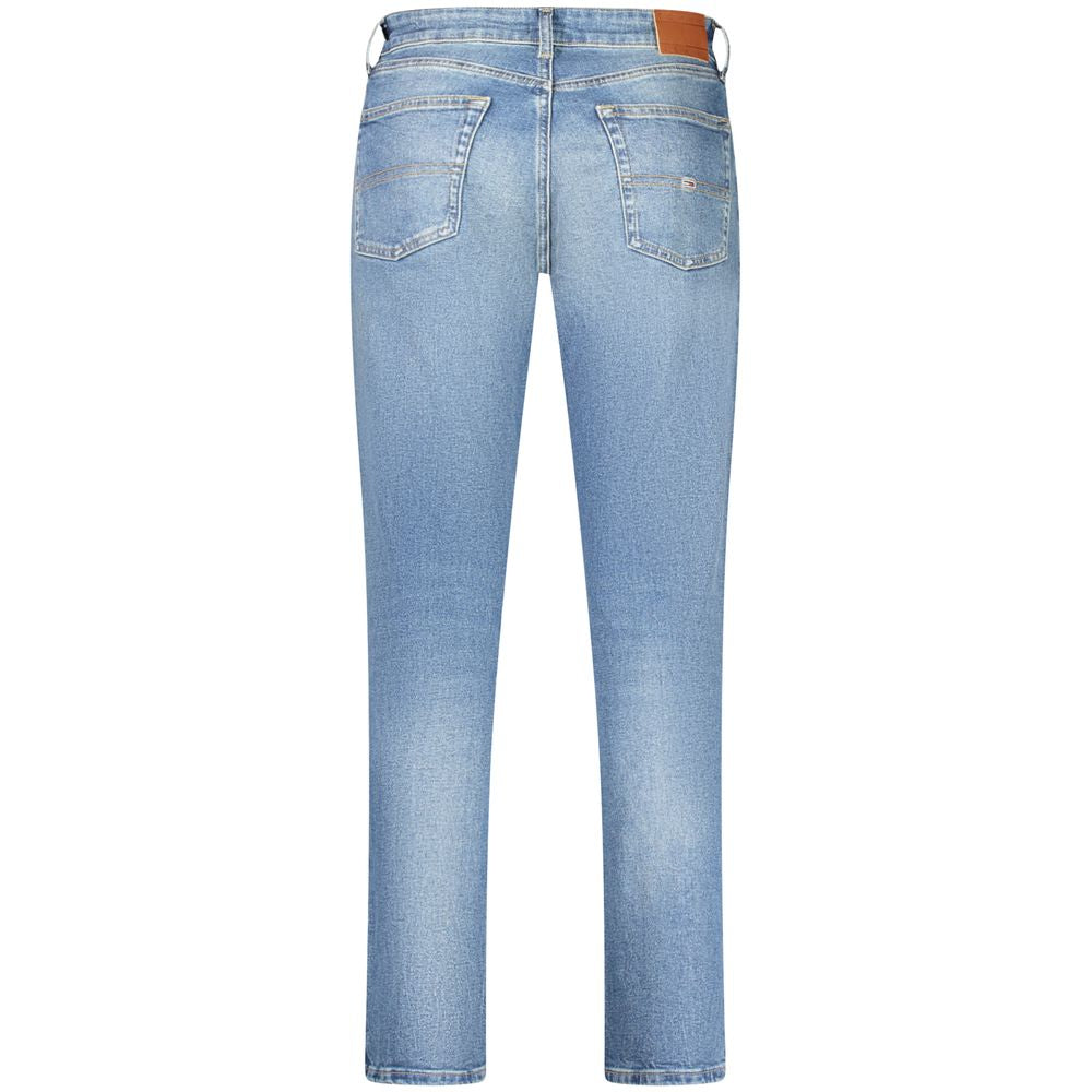 Tommy Hilfiger Blue Cotton Jeans for Elevated Style