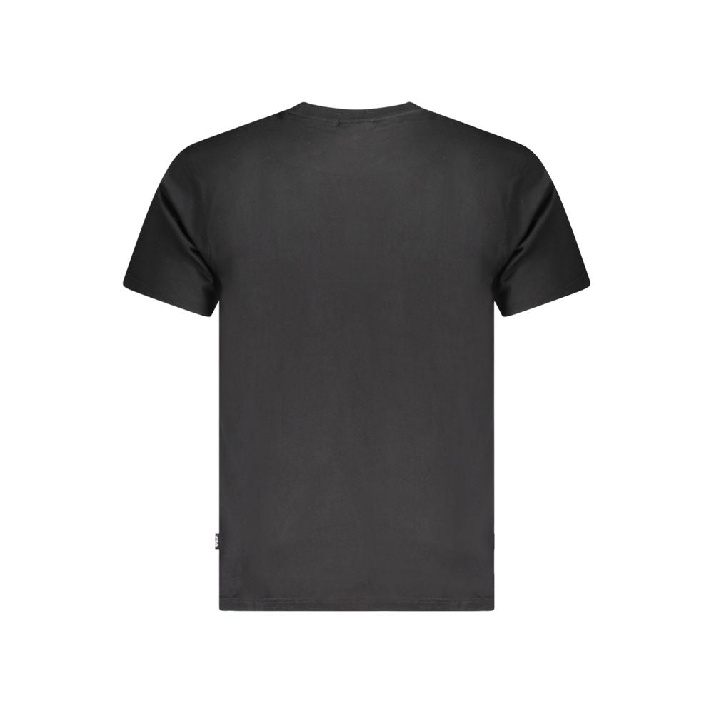 Fila Black Organic Cotton Unisex T-Shirt for Effortless Style