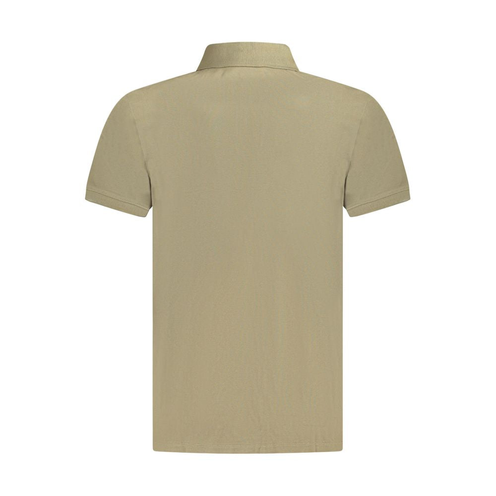 Timberland Brown Cotton Polo Shirt for Effortless Elegance