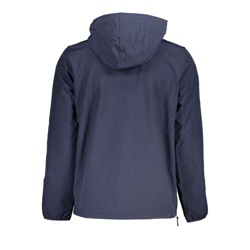 Norway 1963 Bold Blue Soft Shell Hooded Jacket