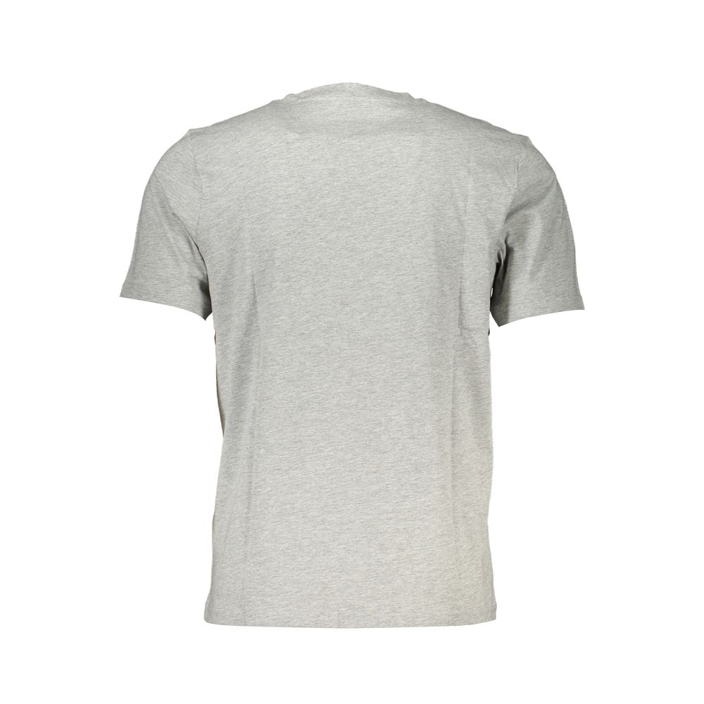 North Sails Gray Cotton T-Shirt for Elevated Casual Style