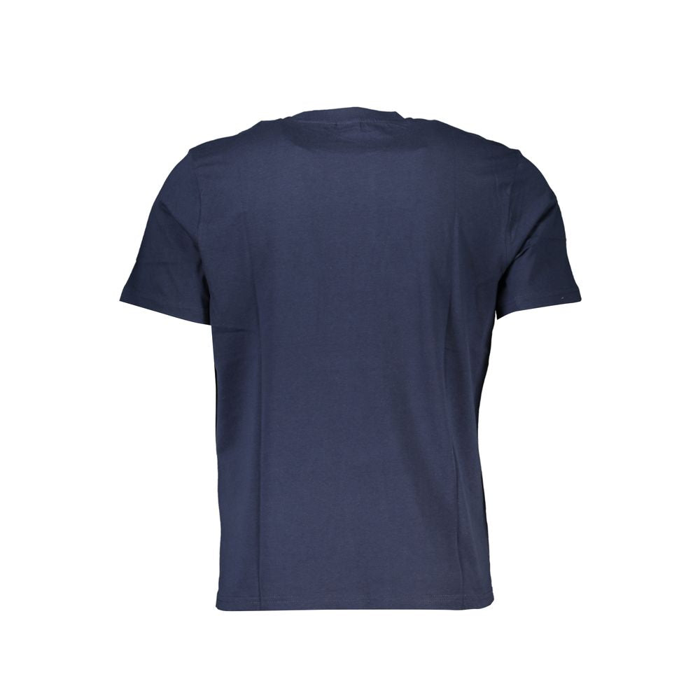 North Sails Blue Cotton T-Shirt for Effortless Elegance