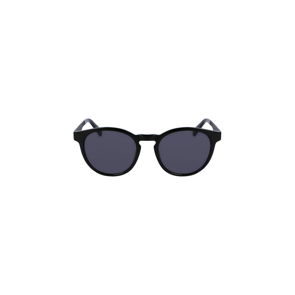 Calvin Klein Black Acetate Sunglasses for Elevated Style