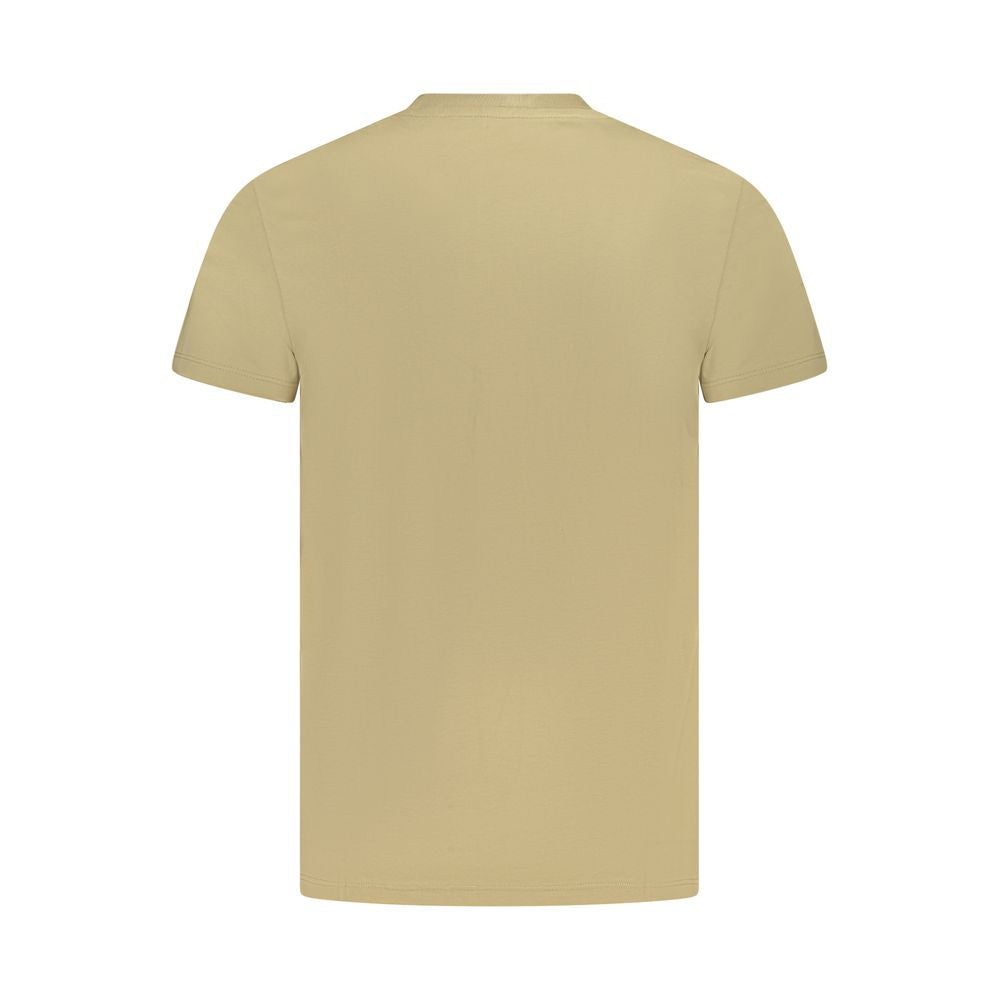 Timberland Beige Organic Cotton T-Shirt for Elevated Style