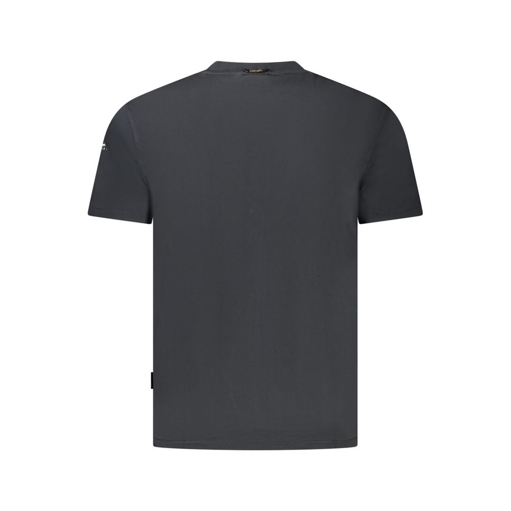 Napapijri Black Cotton T-Shirt for Elevated Style