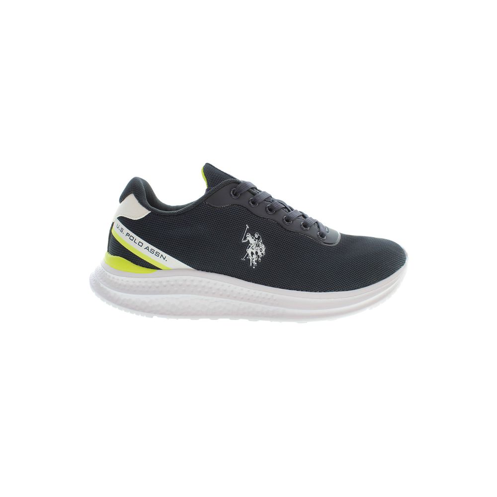 U.S. POLO ASSN. Blue Canvas Casual Sneaker for Elevated Style