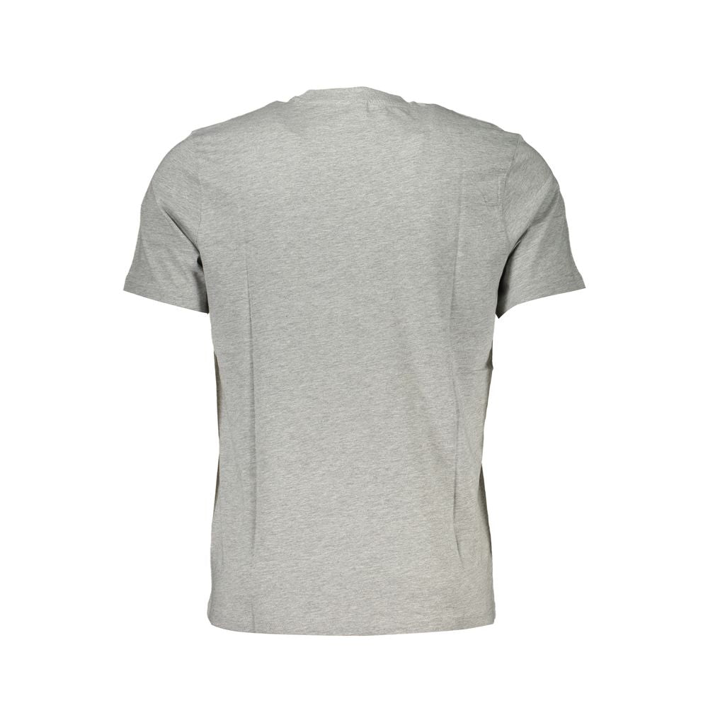 North Sails Gray Cotton T-Shirt for Elevated Casual Style