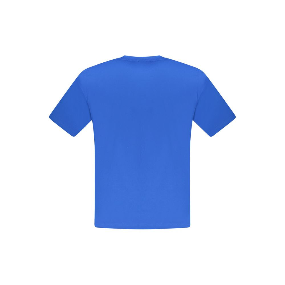 North Sails Blue Cotton T-Shirt for Effortless Elegance