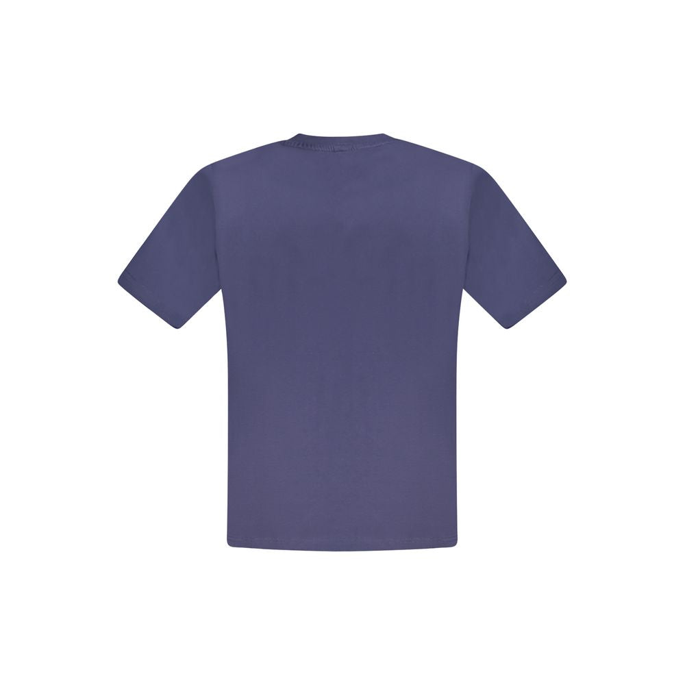North Sails Blue Cotton T-Shirt for Effortless Elegance