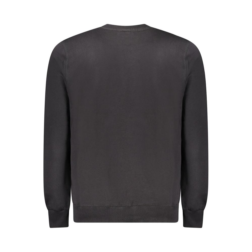 North Sails Black Cotton Sweater for Effortless Elegance