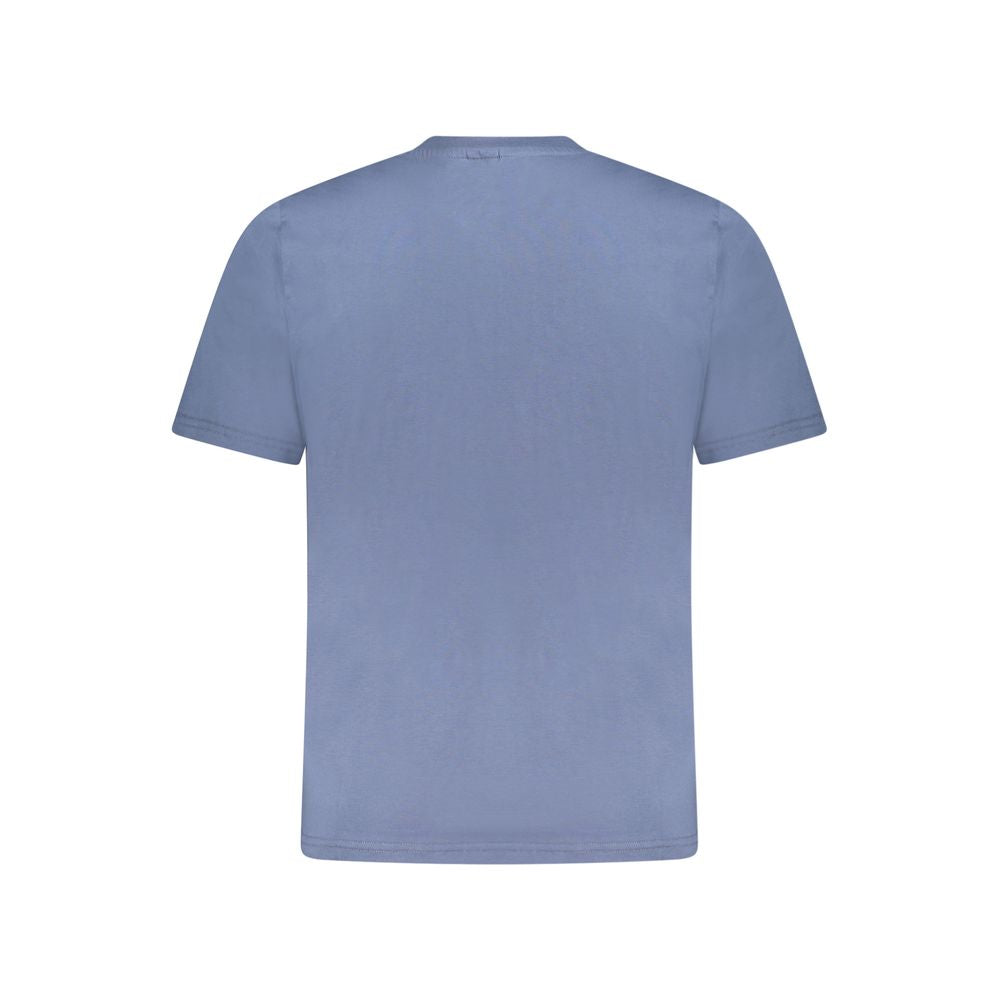 North Sails Blue Cotton T-Shirt for Effortless Elegance