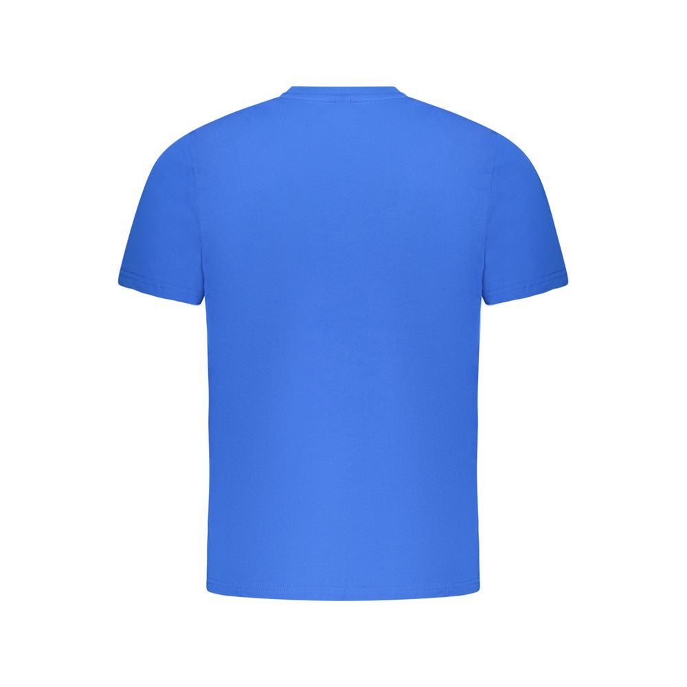 North Sails Blue Cotton T-Shirt for Effortless Elegance