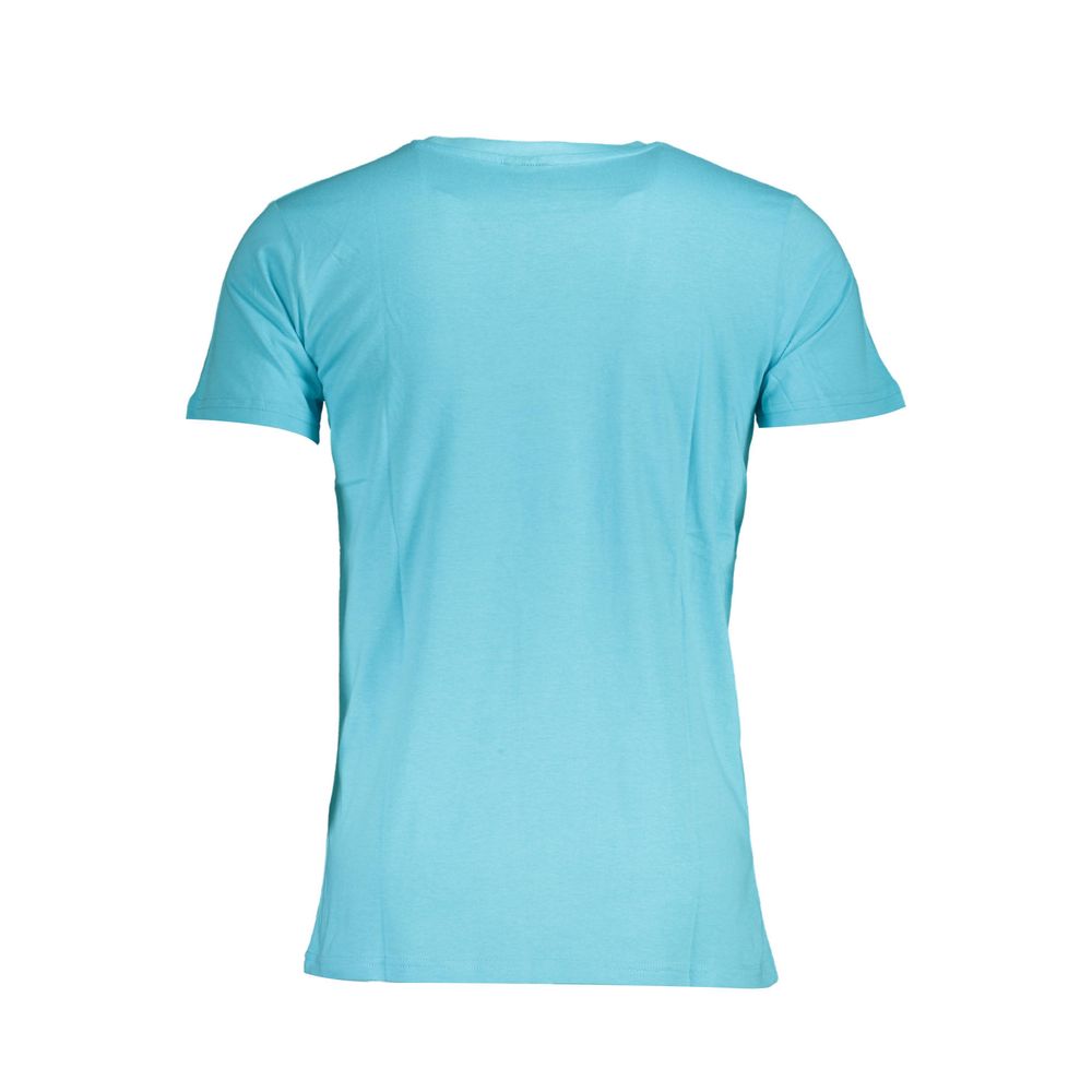 Norway 1963 Light Blue Cotton T-Shirt for Timeless Elegance