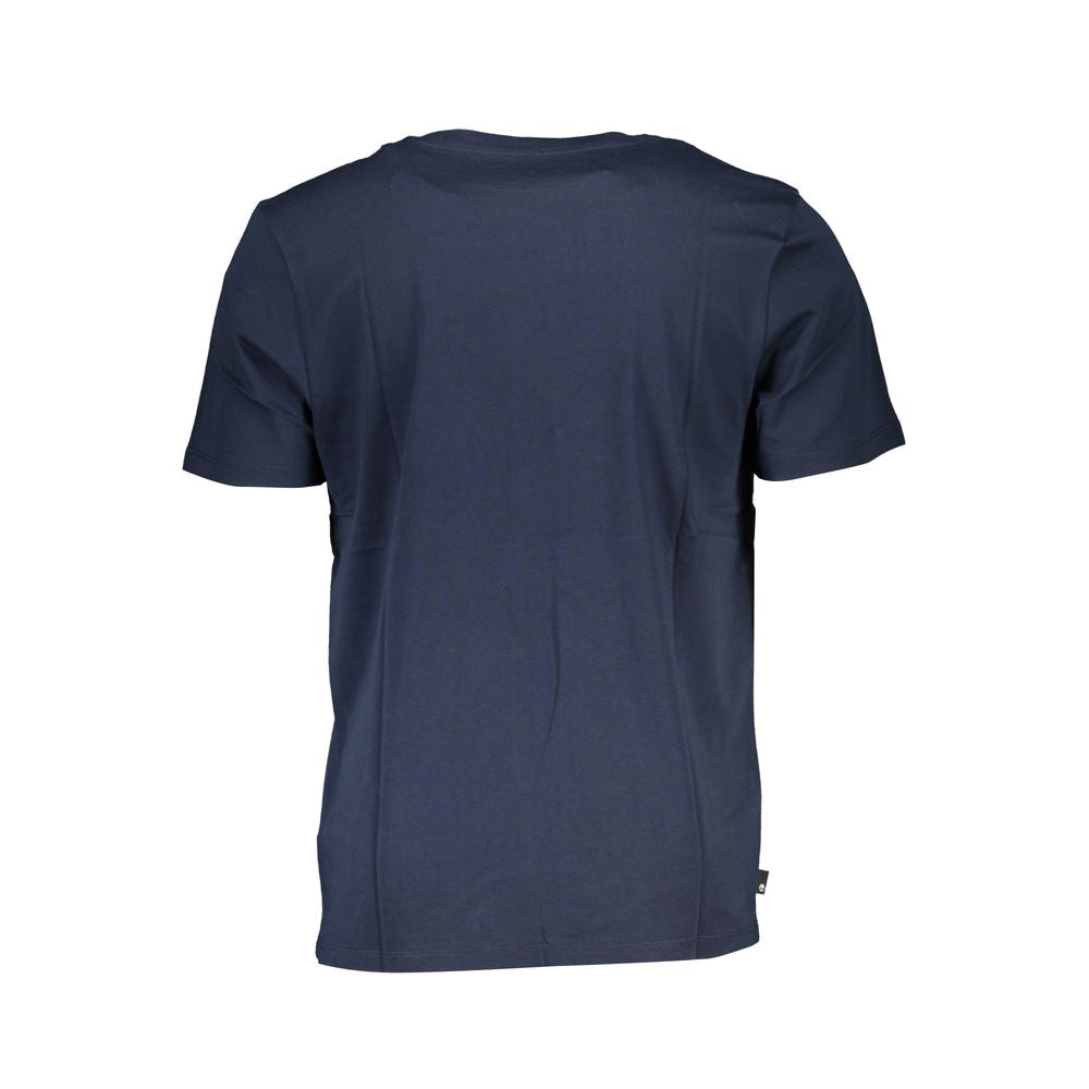Timberland Blue Organic Cotton T-Shirt for Effortless Elegance
