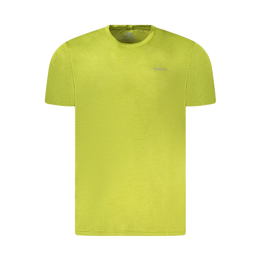 Norway 1963 Green Organic Cotton T-Shirt - Timeless Elegance Redefined