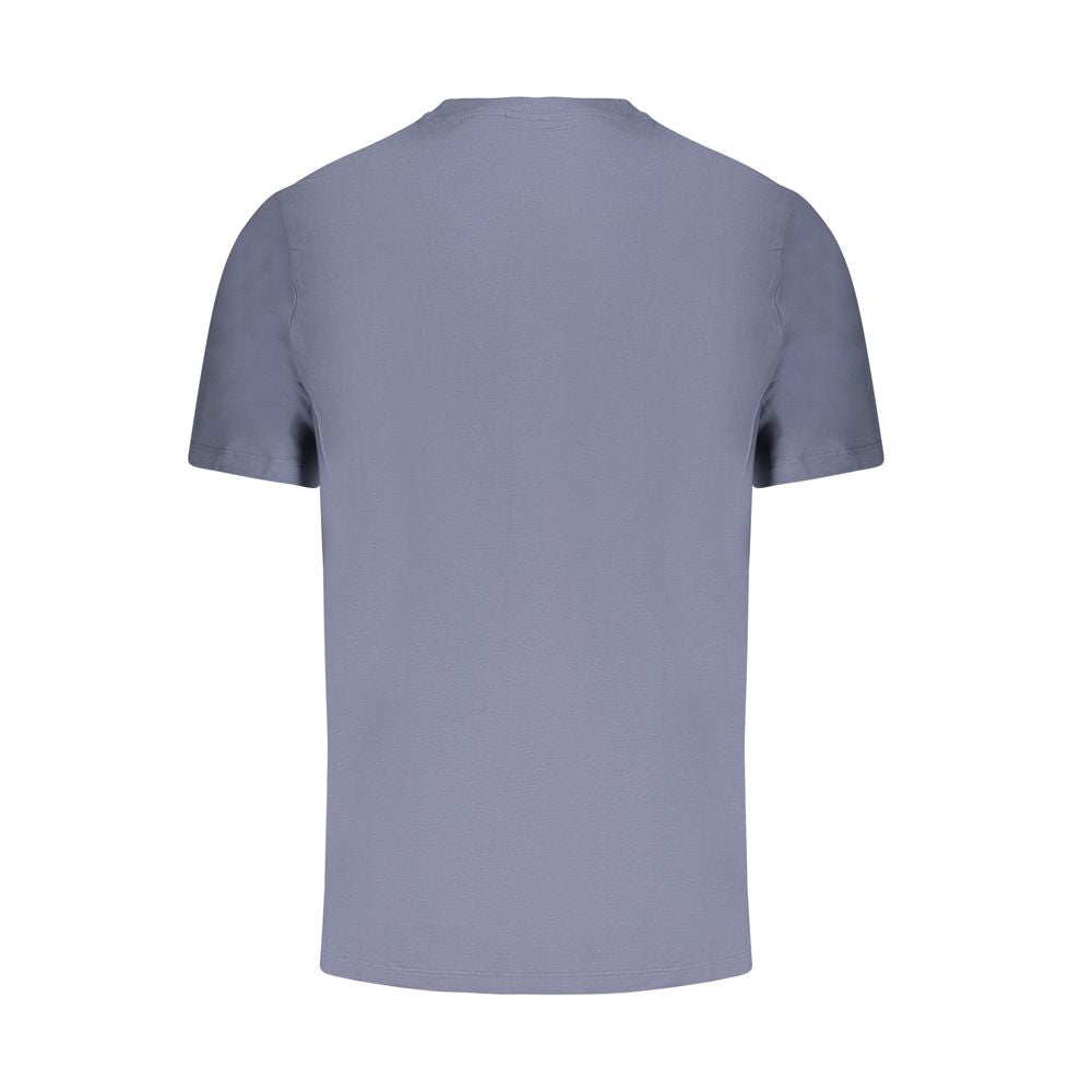 Calvin Klein Blue Cotton T-Shirt for Elevated Everyday Style