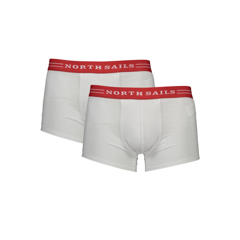 North Sails White Cotton Underwear for Timeless Luxury
