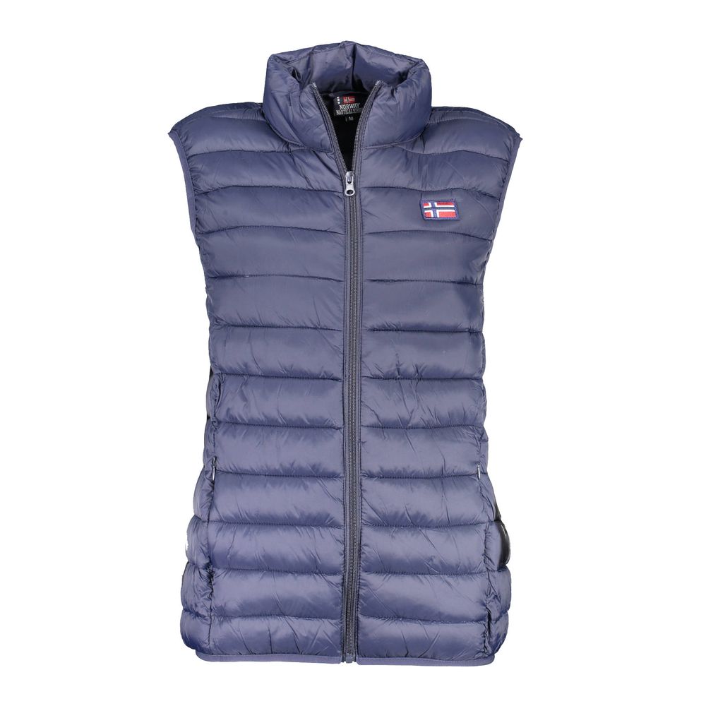 Norway 1963 Blue Cotton Jacket - Modern Luxury Outerwear