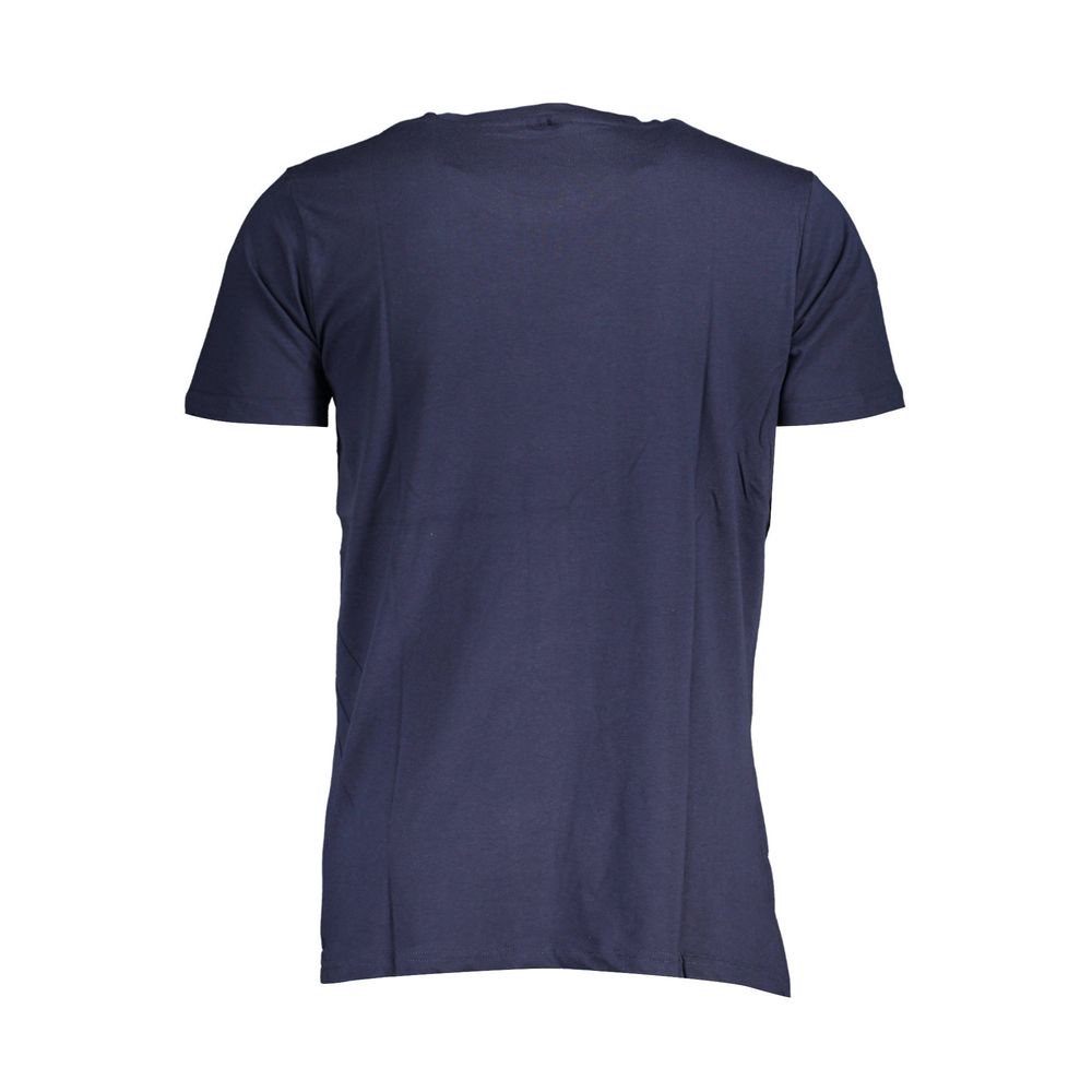 Norway 1963 Blue Cotton T-Shirt for Elevated Casual Elegance