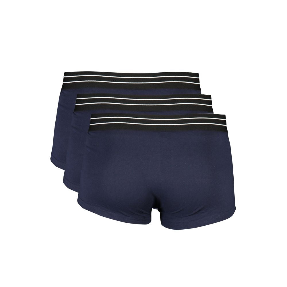 Cavalli Class Blue Cotton Underwear for Elevated Comfort