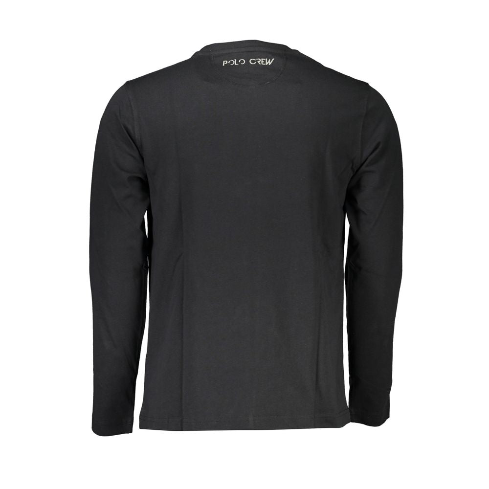 La Martina White Cotton Classic Crew Neck Tee Luxury Essential