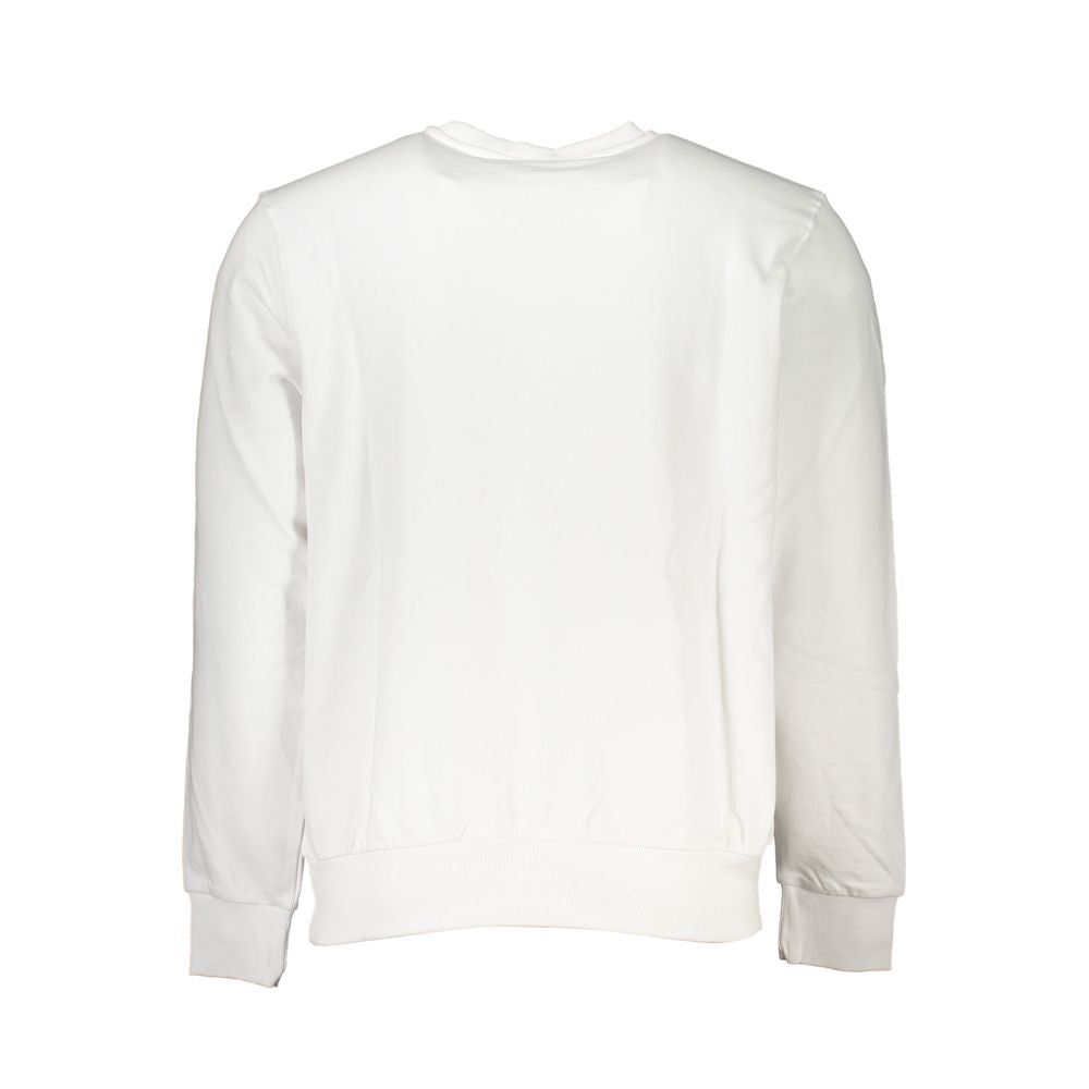 North Sails White Cotton Sweater for Effortless Elegance