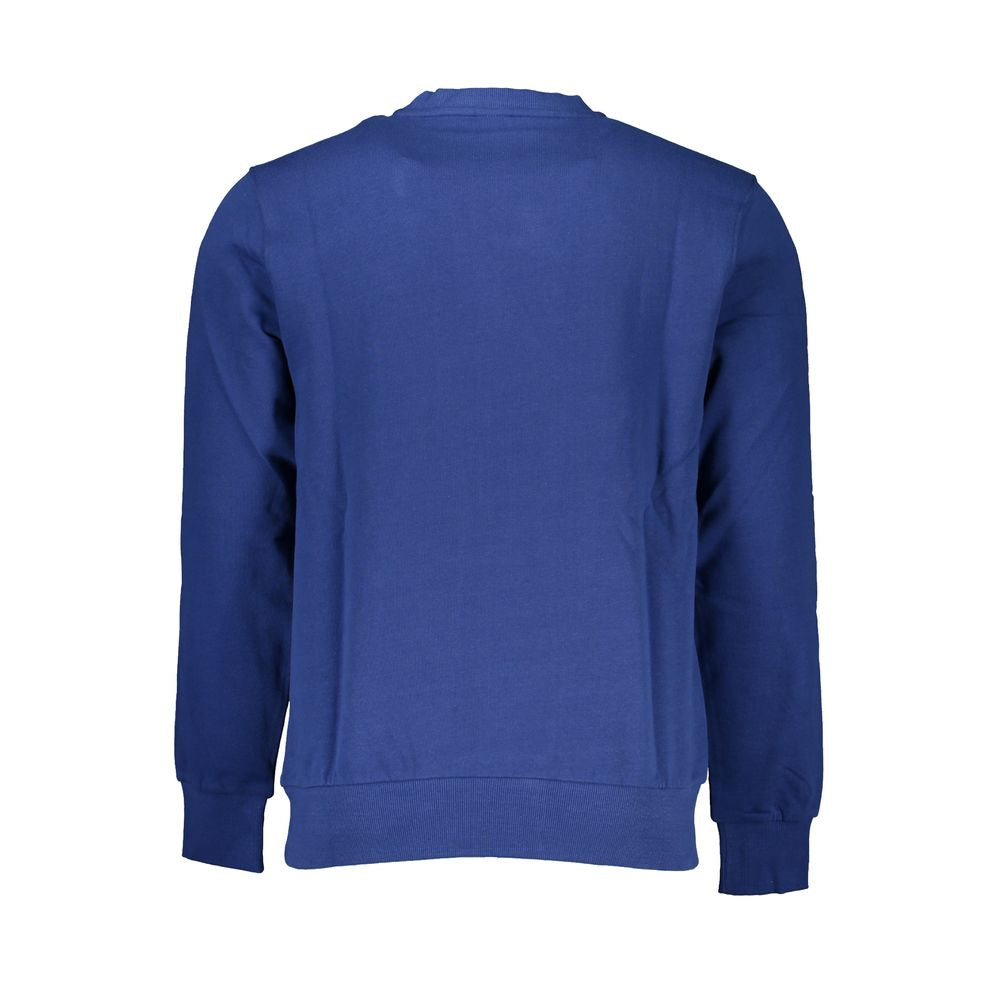 North Sails Blue Cotton Sweater for Effortless Elegance