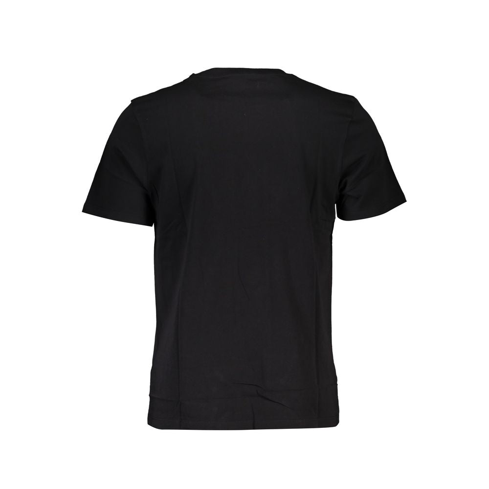 Timberland Black Cotton T-Shirt for Effortless Elegance