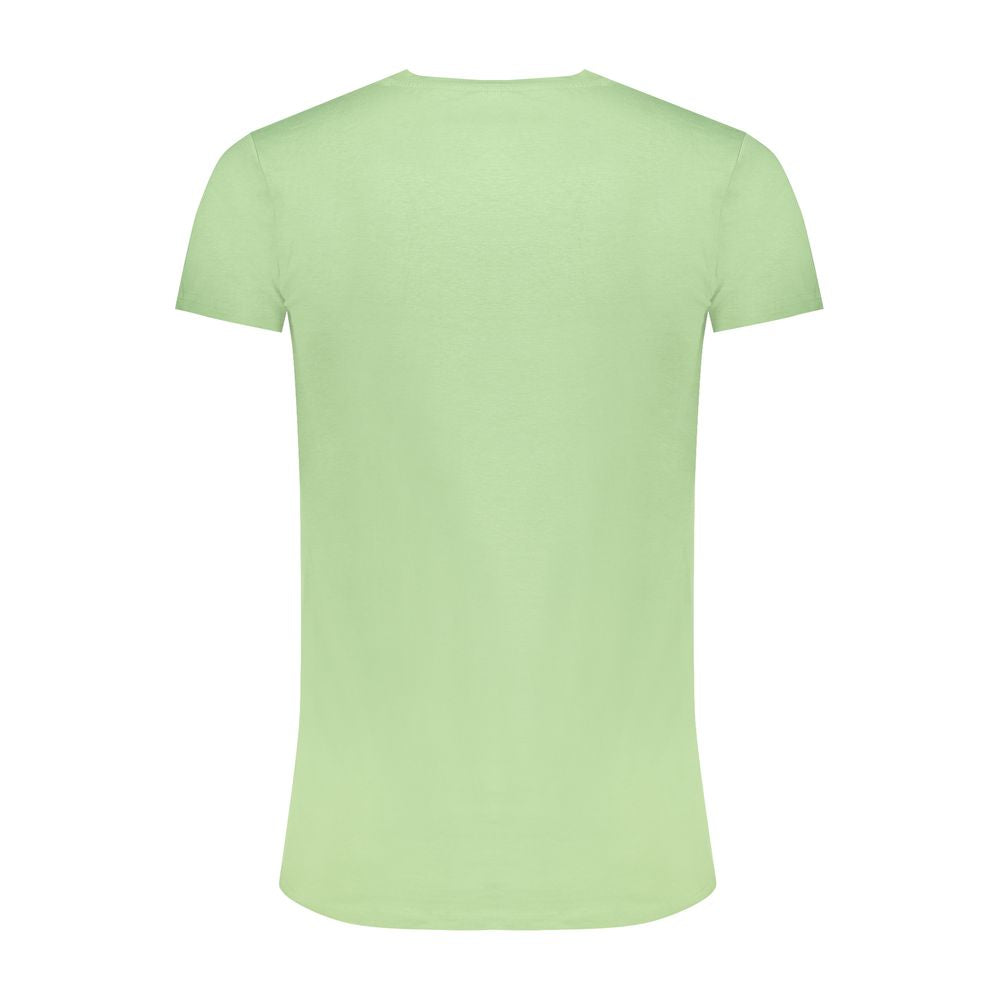 Gaudi Green Cotton T-Shirt - Timeless Elegance Redefined